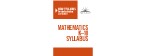 cover image of the Mathematics K-10 NSW Syllabus document