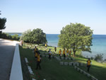 Students at Lone Pine Cemetery