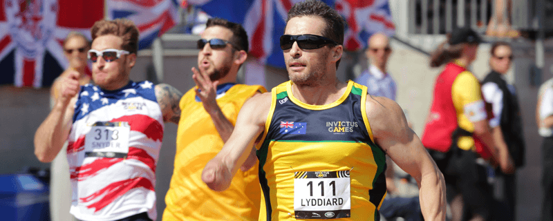 Australian Invictus Games athletics competitors