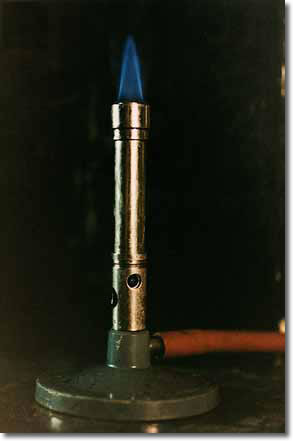 Graphic of gas powered burner